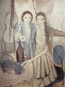 Marie Laurencin Portrait of sister oil painting on canvas
